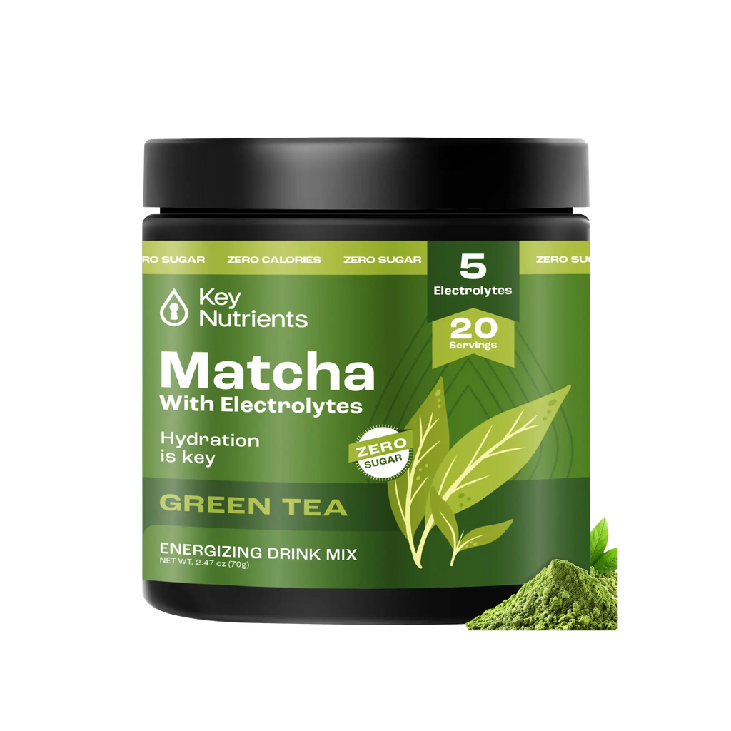 Matcha Powder with Electrolytes